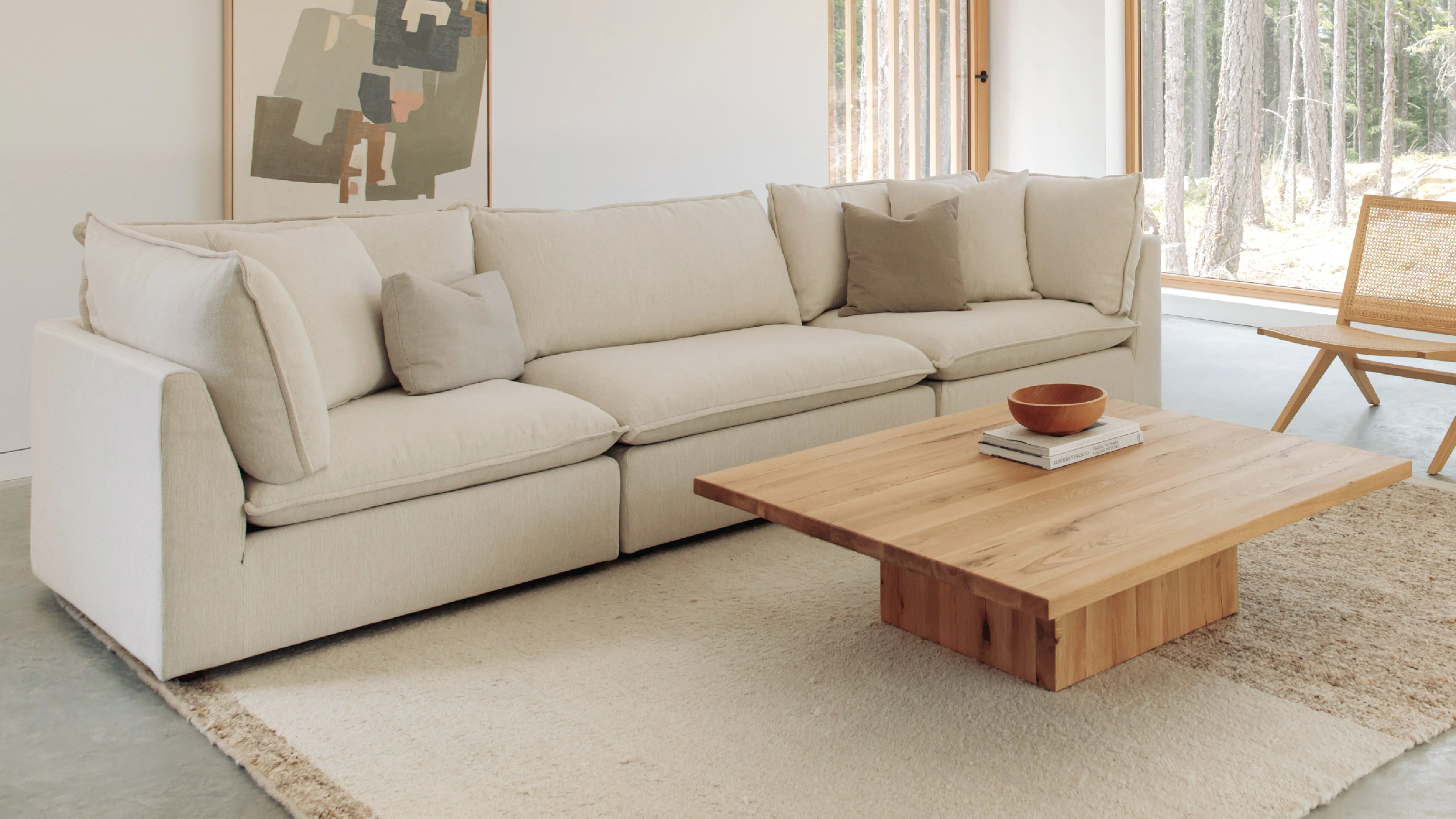 Chill Time 3-Piece Modular Sofa, Birch - Image 6