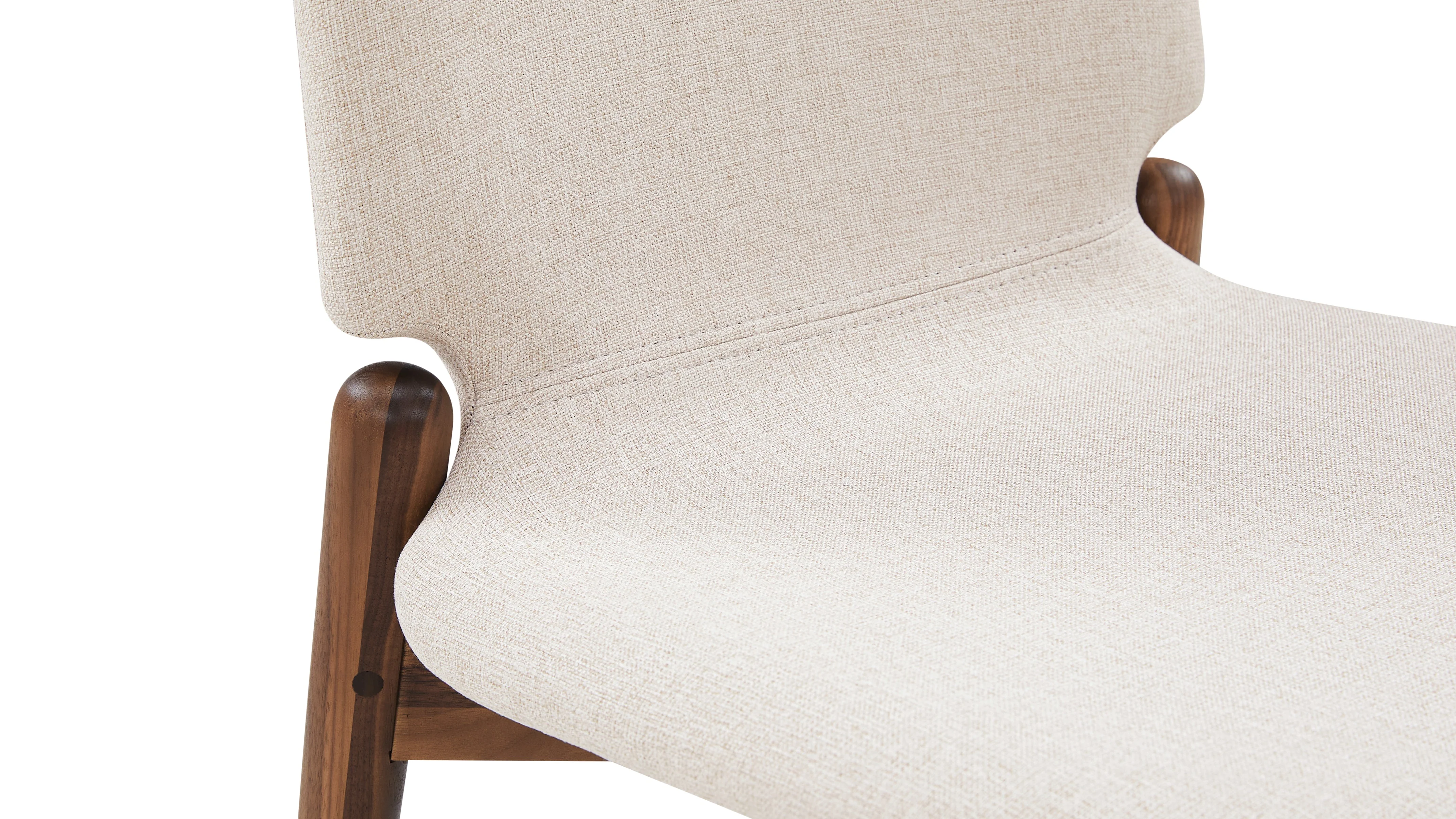 Dine In Dining Chair (Set of Two), Walnut/Dune - Image 7