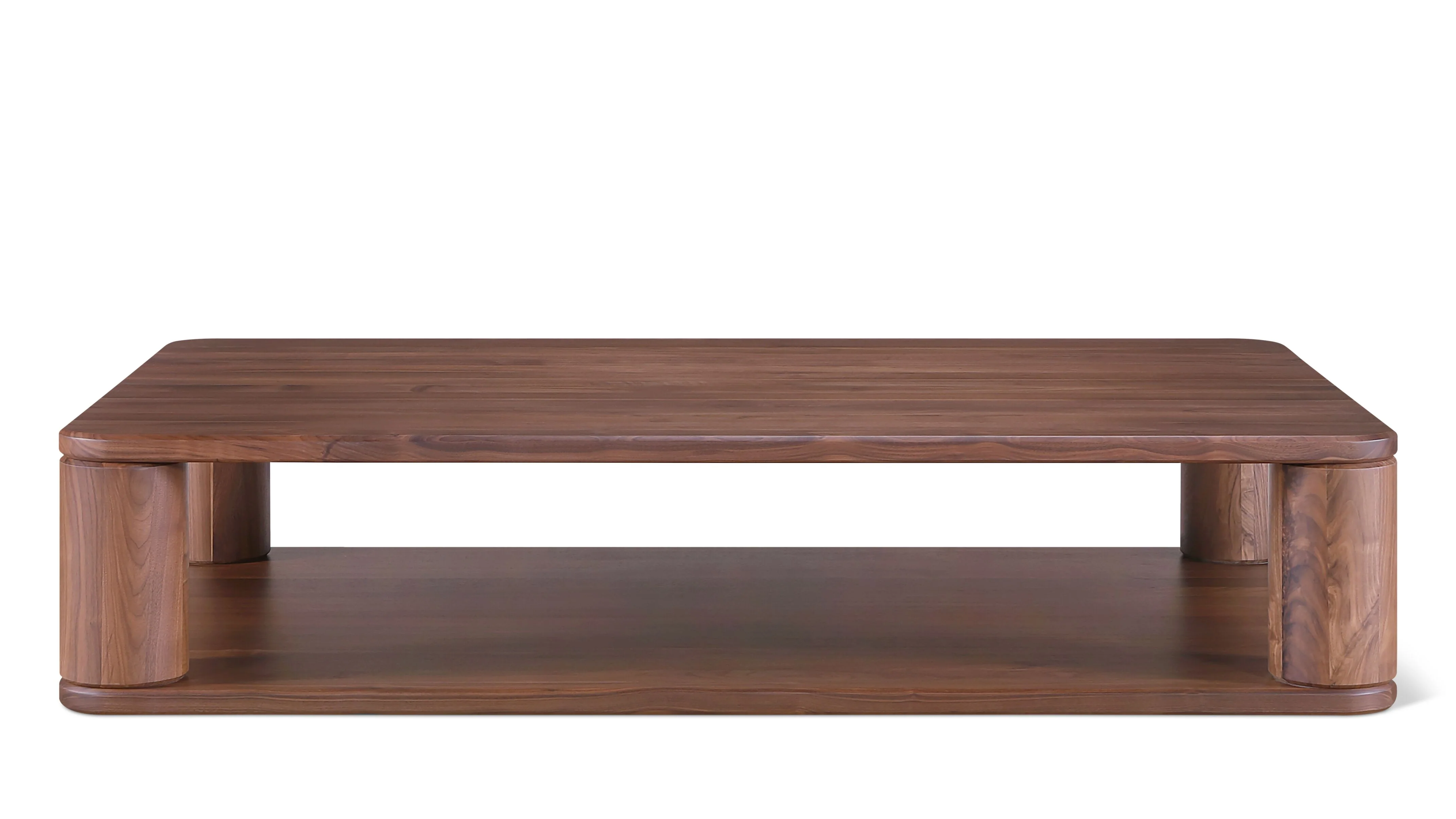 Double Feature Coffee Table, Large, American Walnut - Image 3