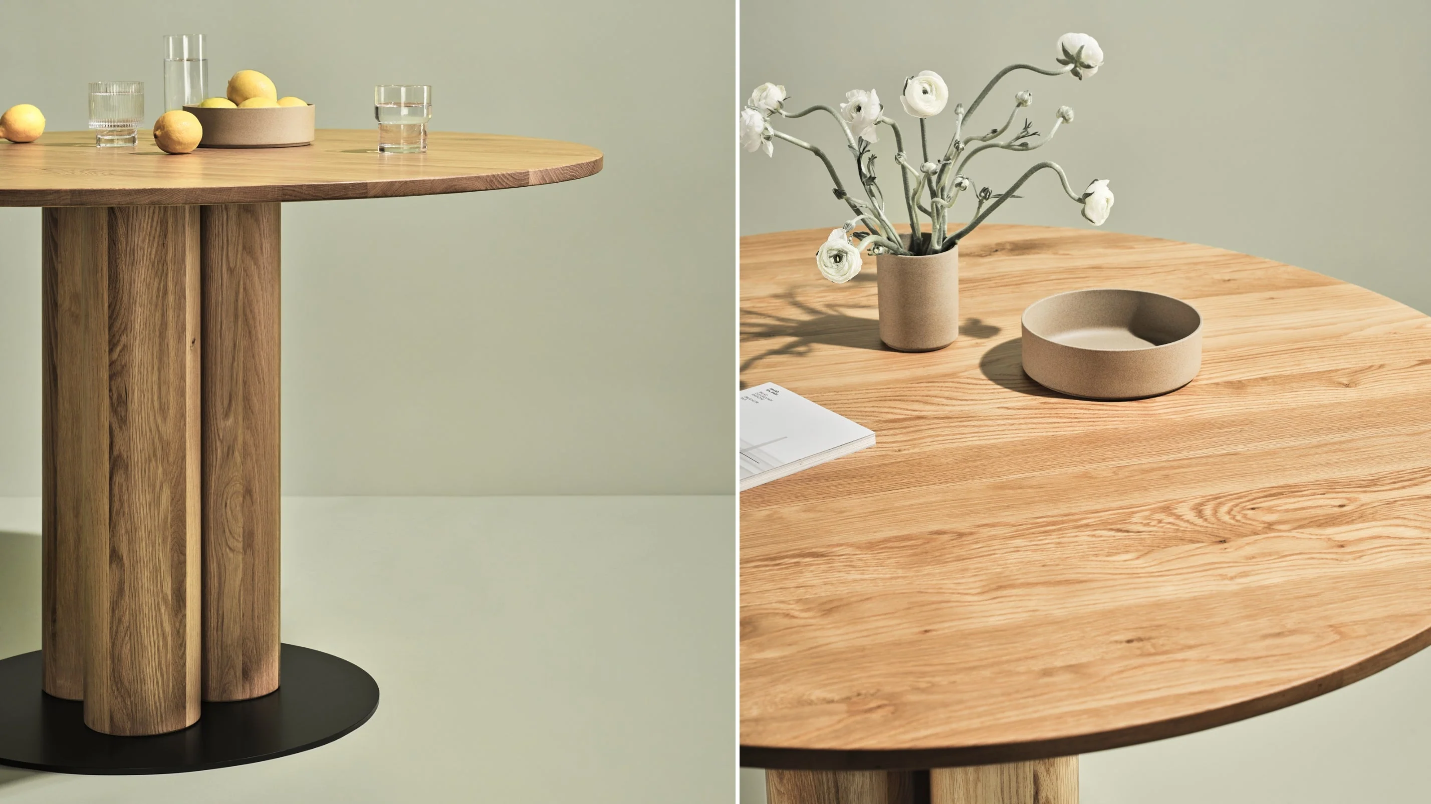 Formation Dining Table, Seats 4-5 People, Oak - Image 3