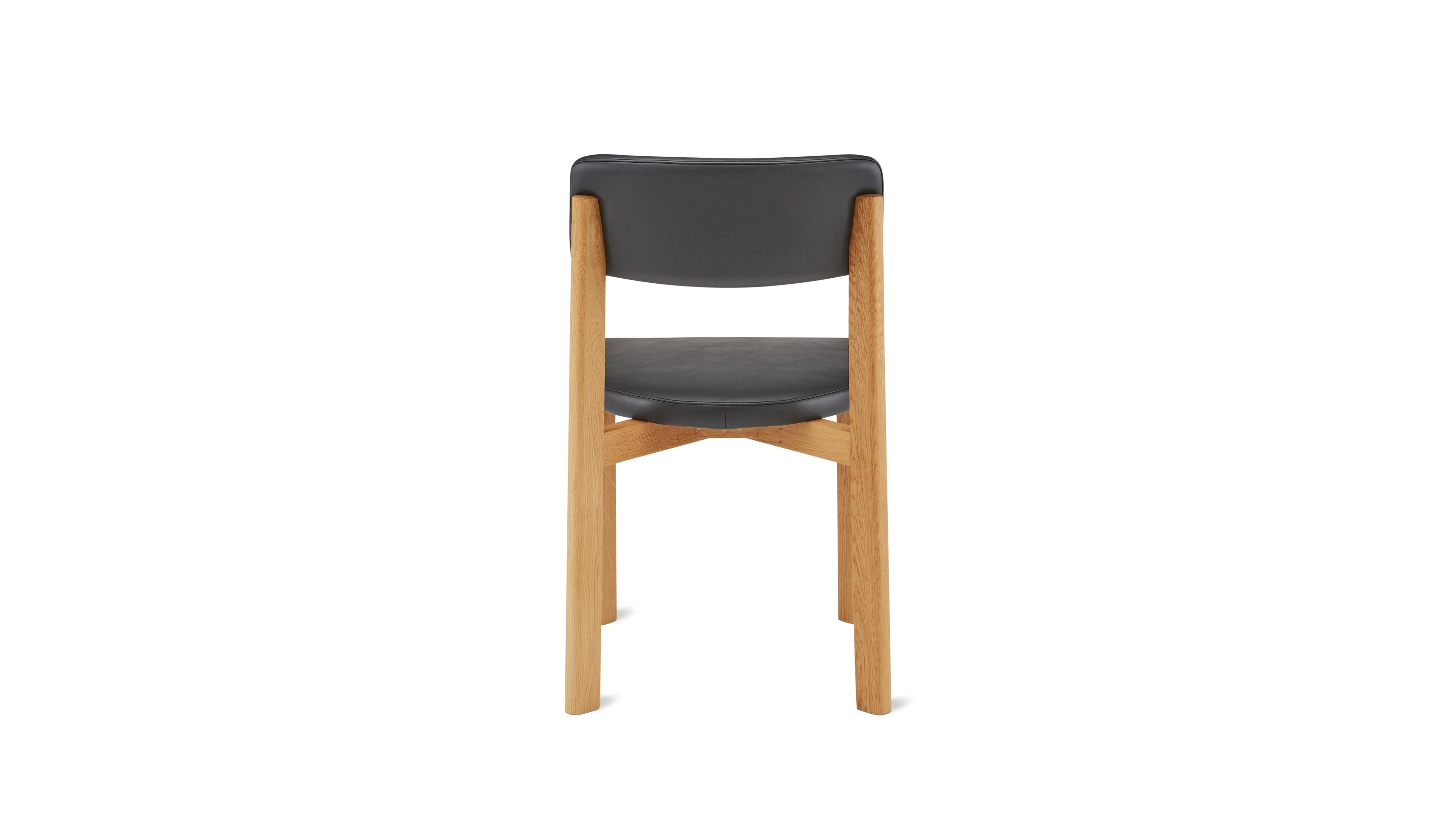 Frame Dining Chair, Oak, Caviar - Image 4