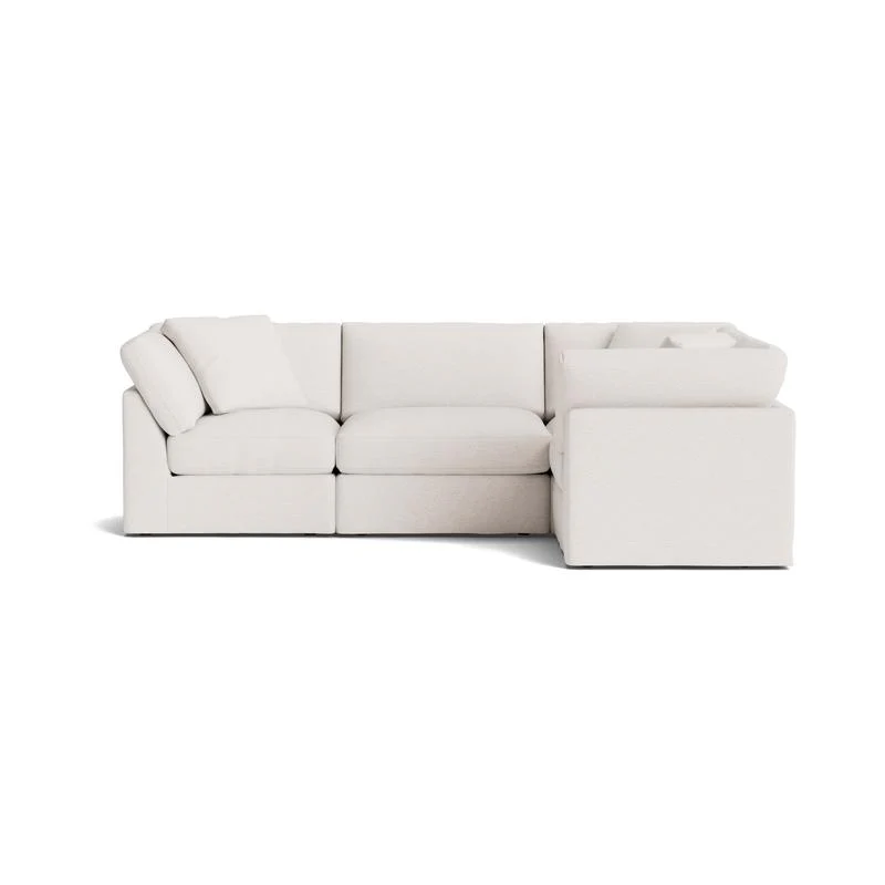 Get Together™ 4-Piece Modular Sectional Closed, Standard, Nomad Snow