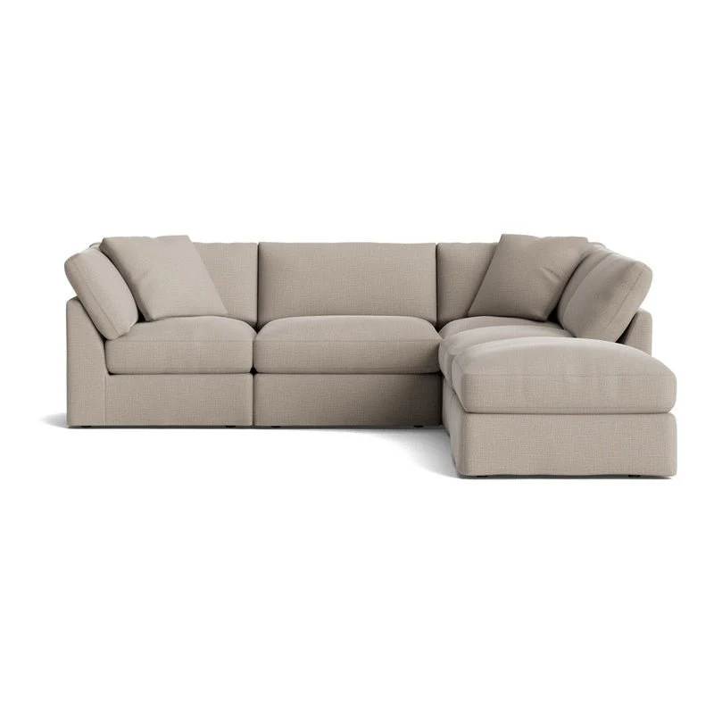 Get Together™ 5-Piece Modular Sectional, Standard, Light Pebble