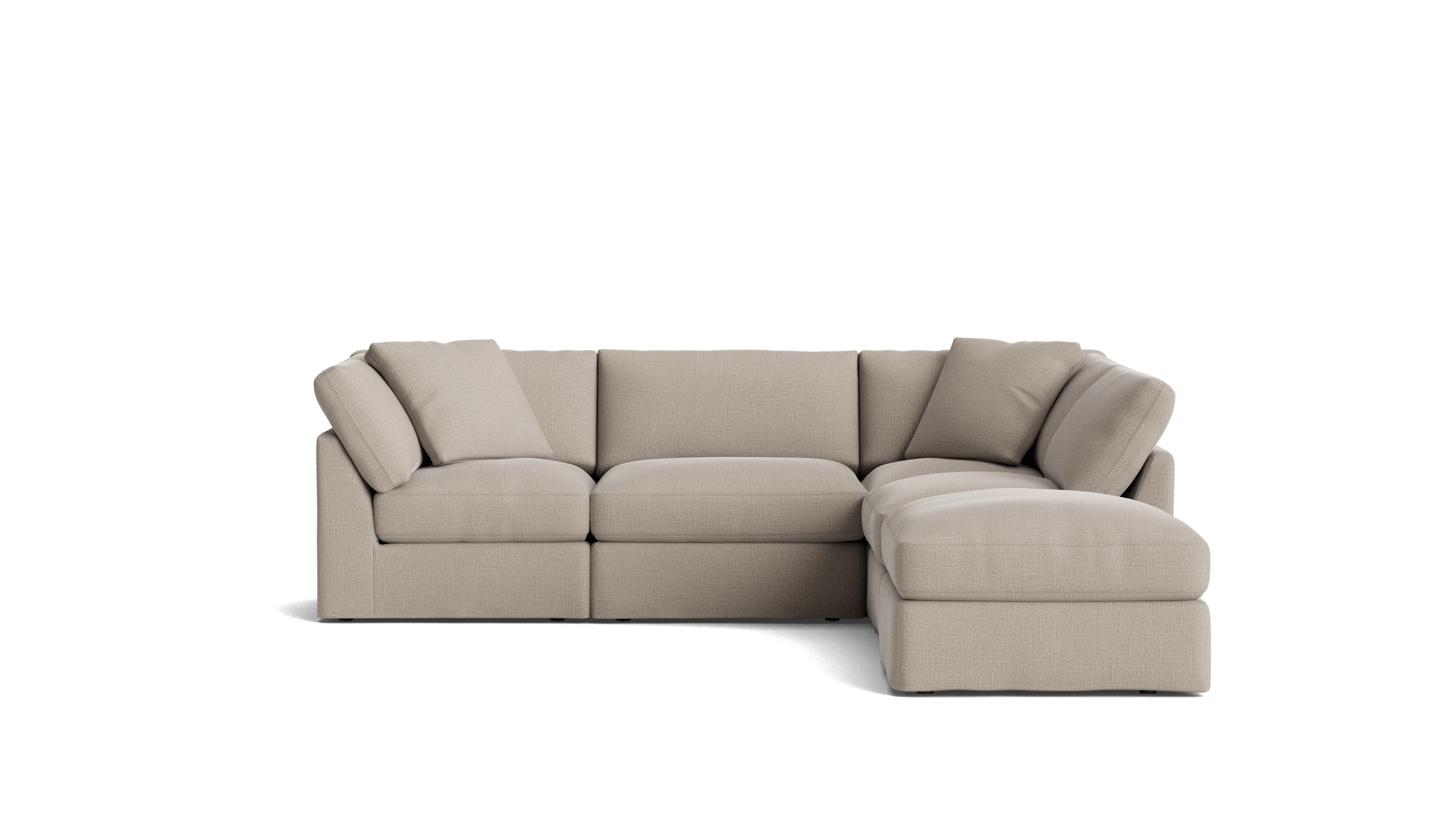 Get Together™ 5-Piece Modular Sectional, Standard, Light Pebble - Image 2