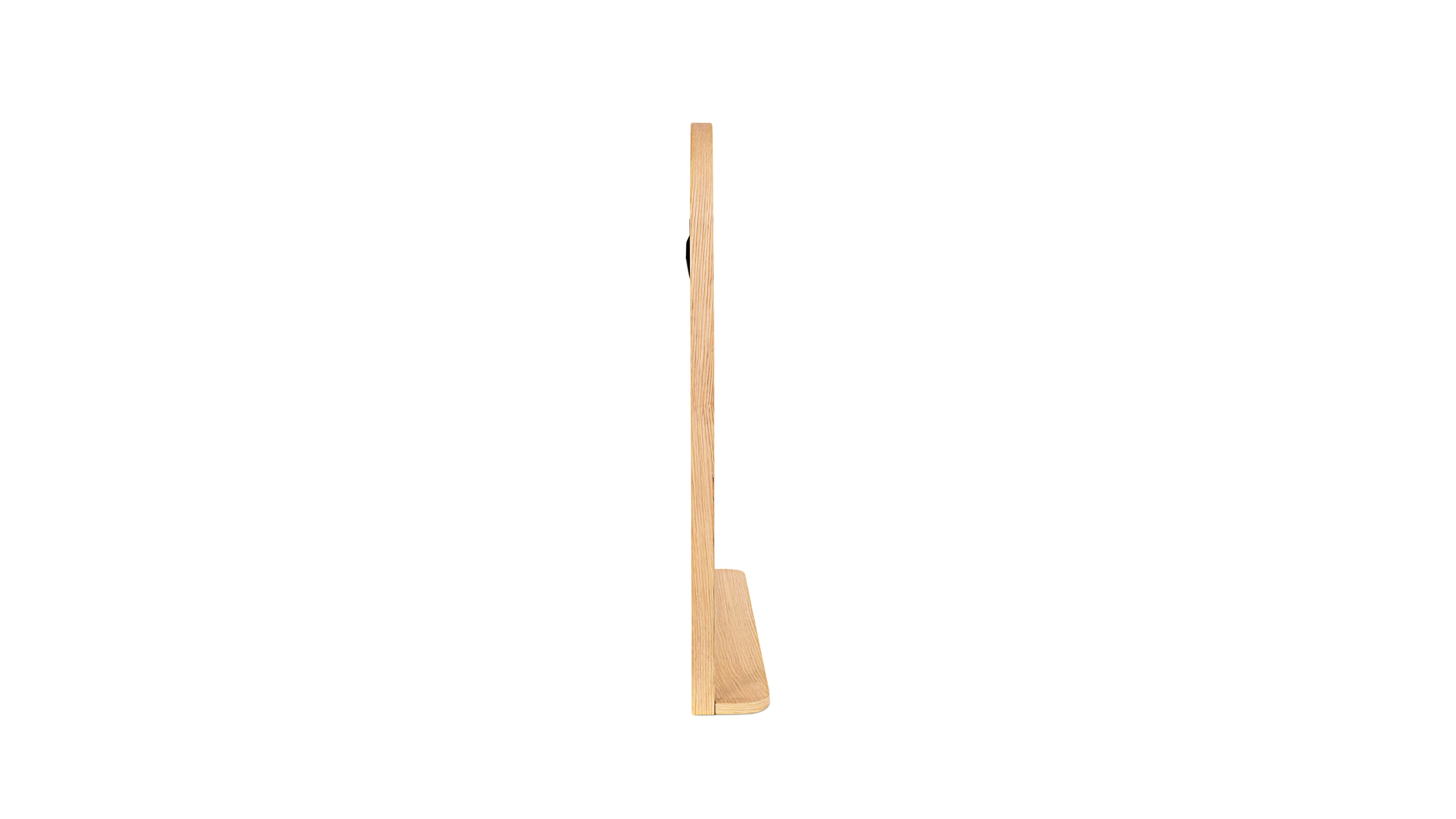 Go Round Mirror, White Limed Oak - Image 4