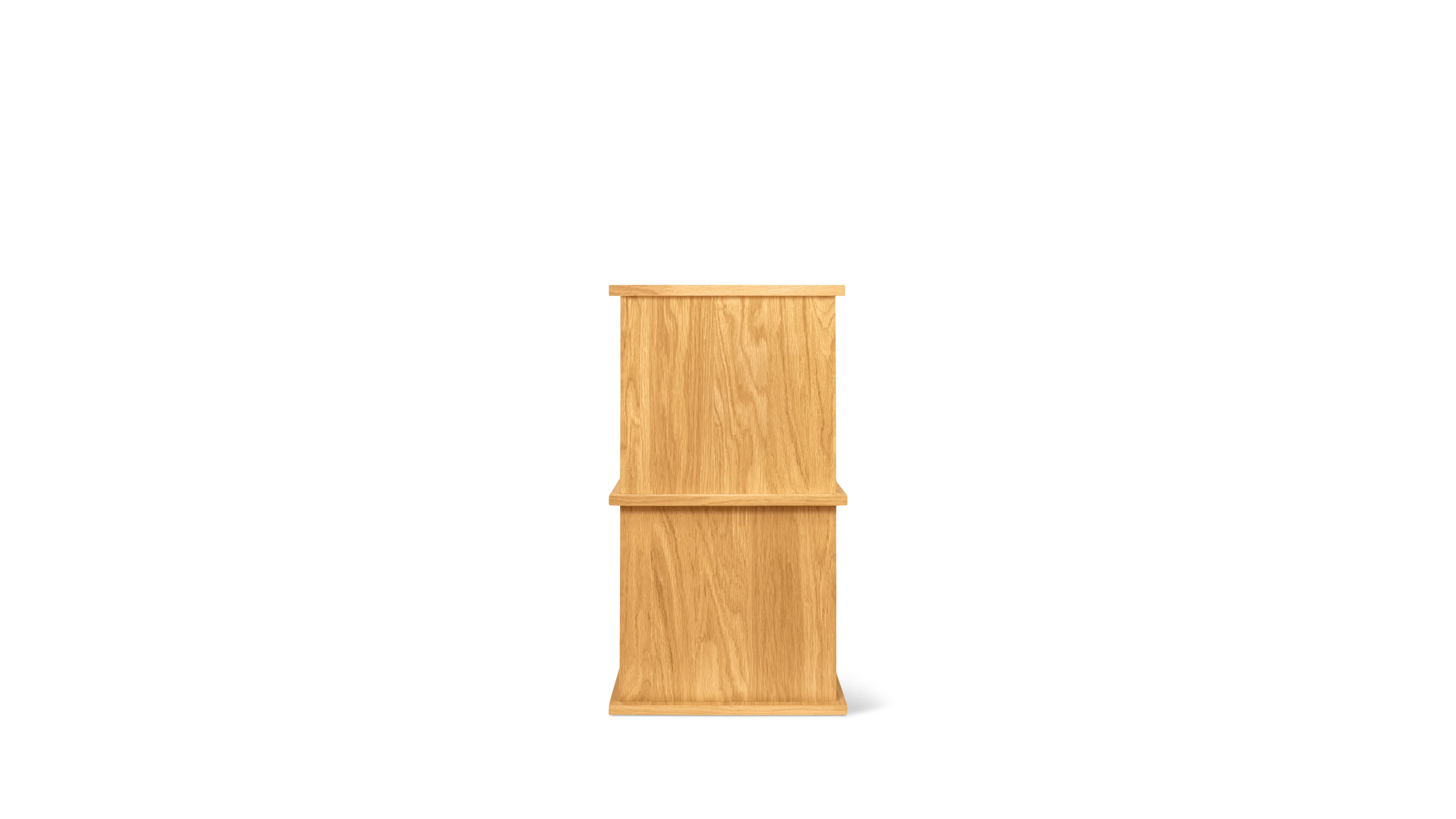Keep Stacking Storage System 6-Piece, Open and Closed, White Oak - Image 5