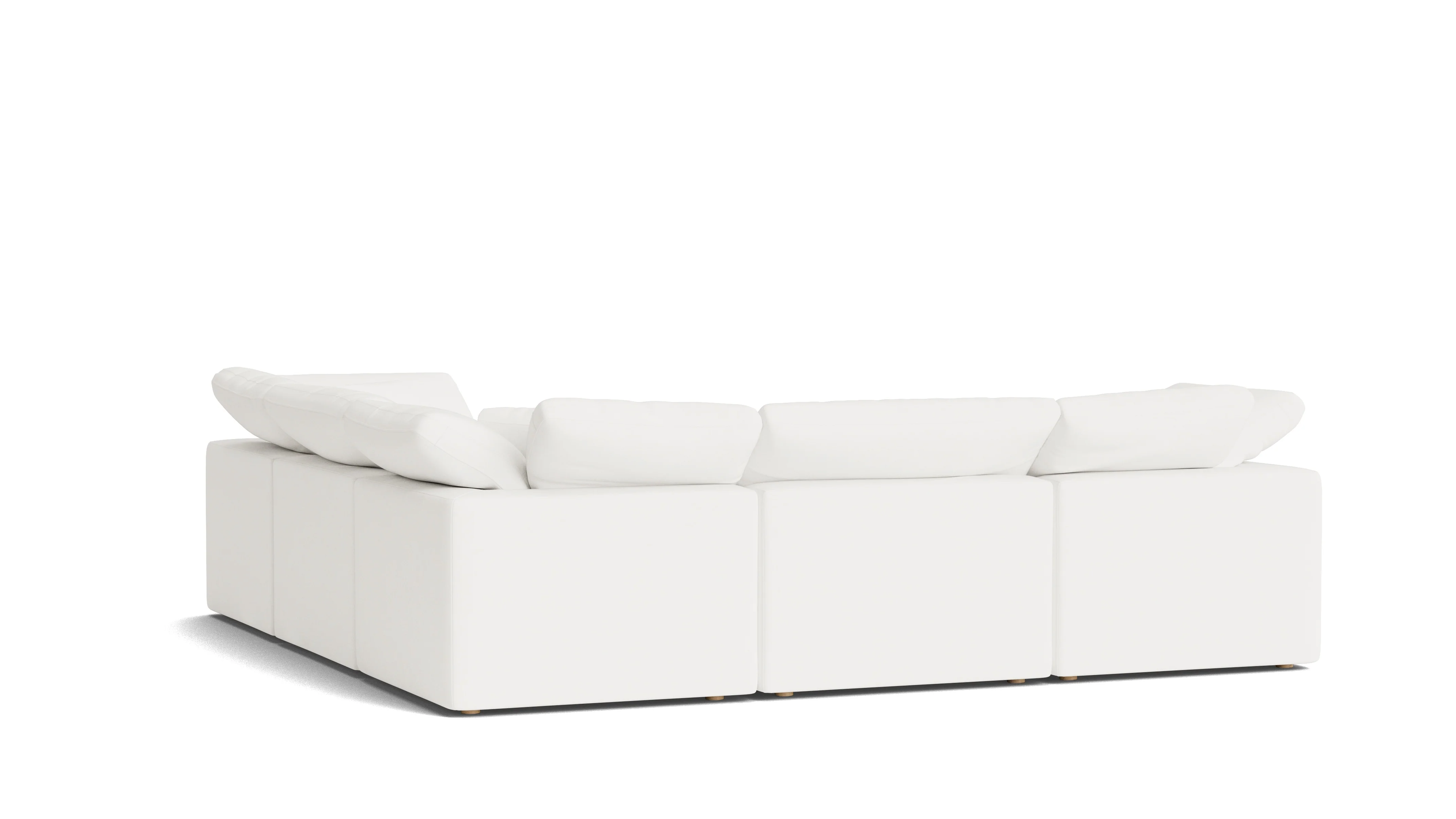 Movie Night™ 5-Piece Modular Sectional Closed, Standard, Brie - Image 5