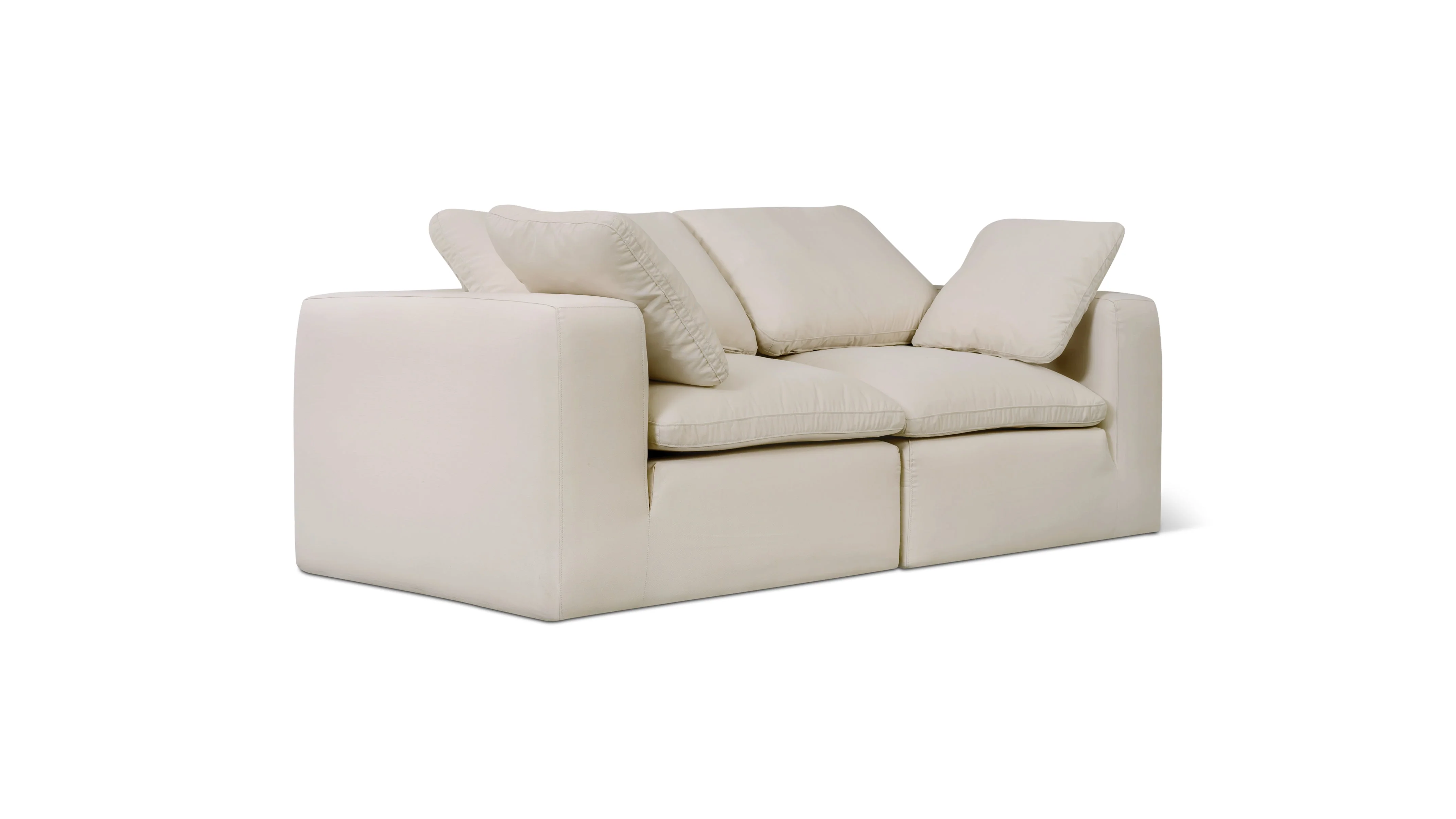Movie Night™ Outdoor 2-Piece Modular Sofa, Standard, Ivory - Image 3