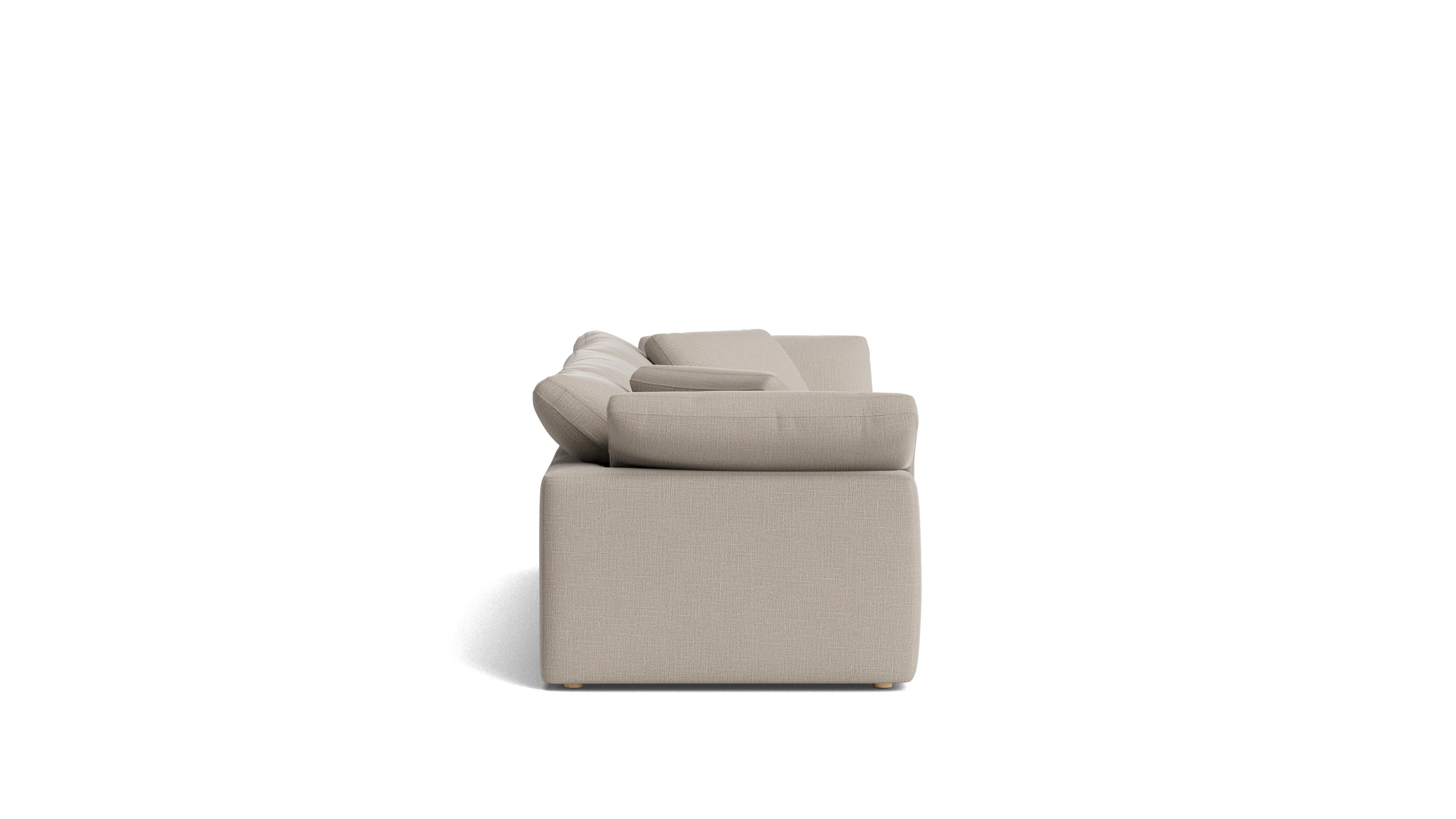 Movie Night™ 3-Piece Modular Sofa, Large, Light Pebble - Image 4