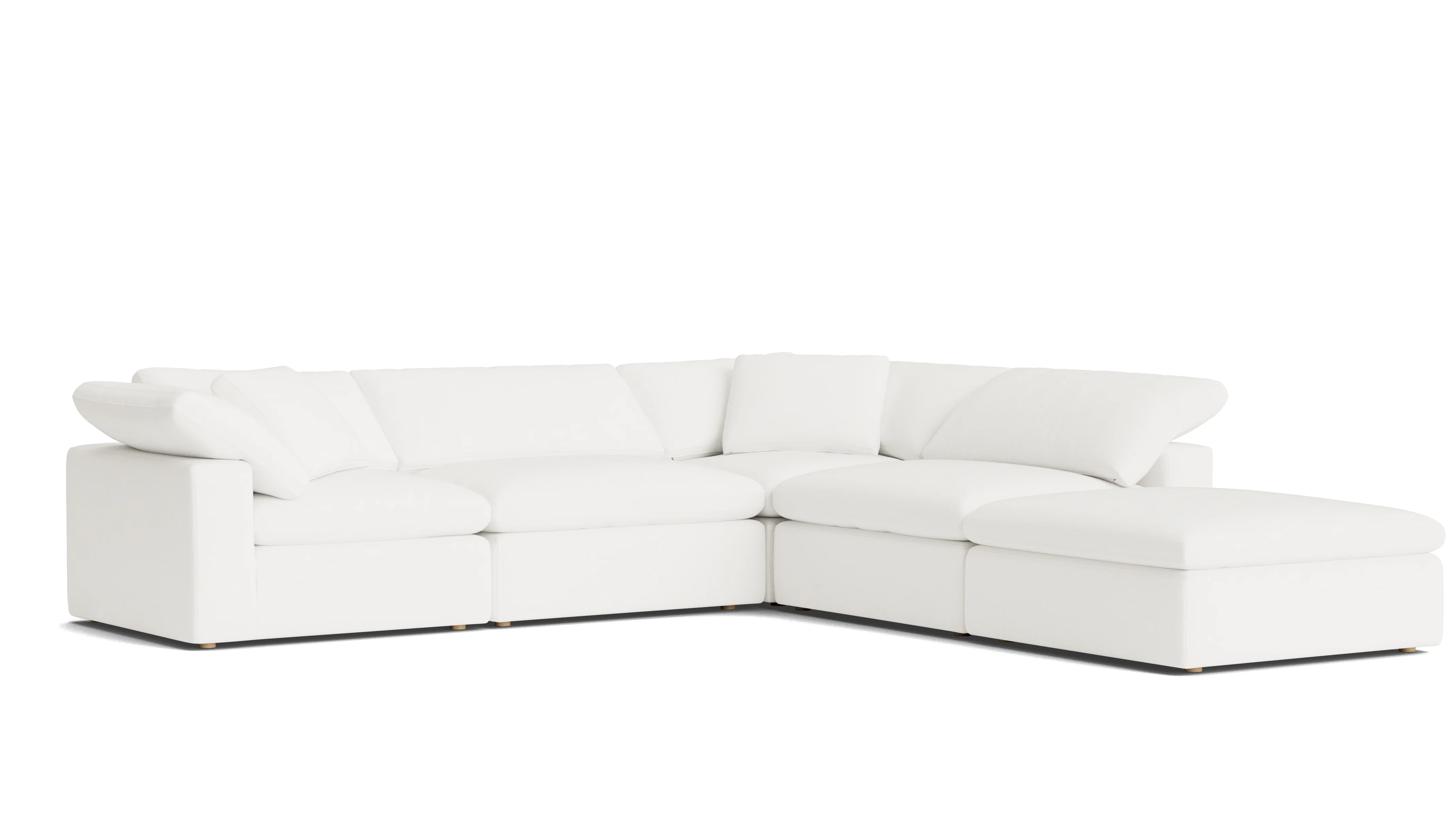 Movie Night™ 5-Piece Modular Sectional, Large, Brie - Image 3