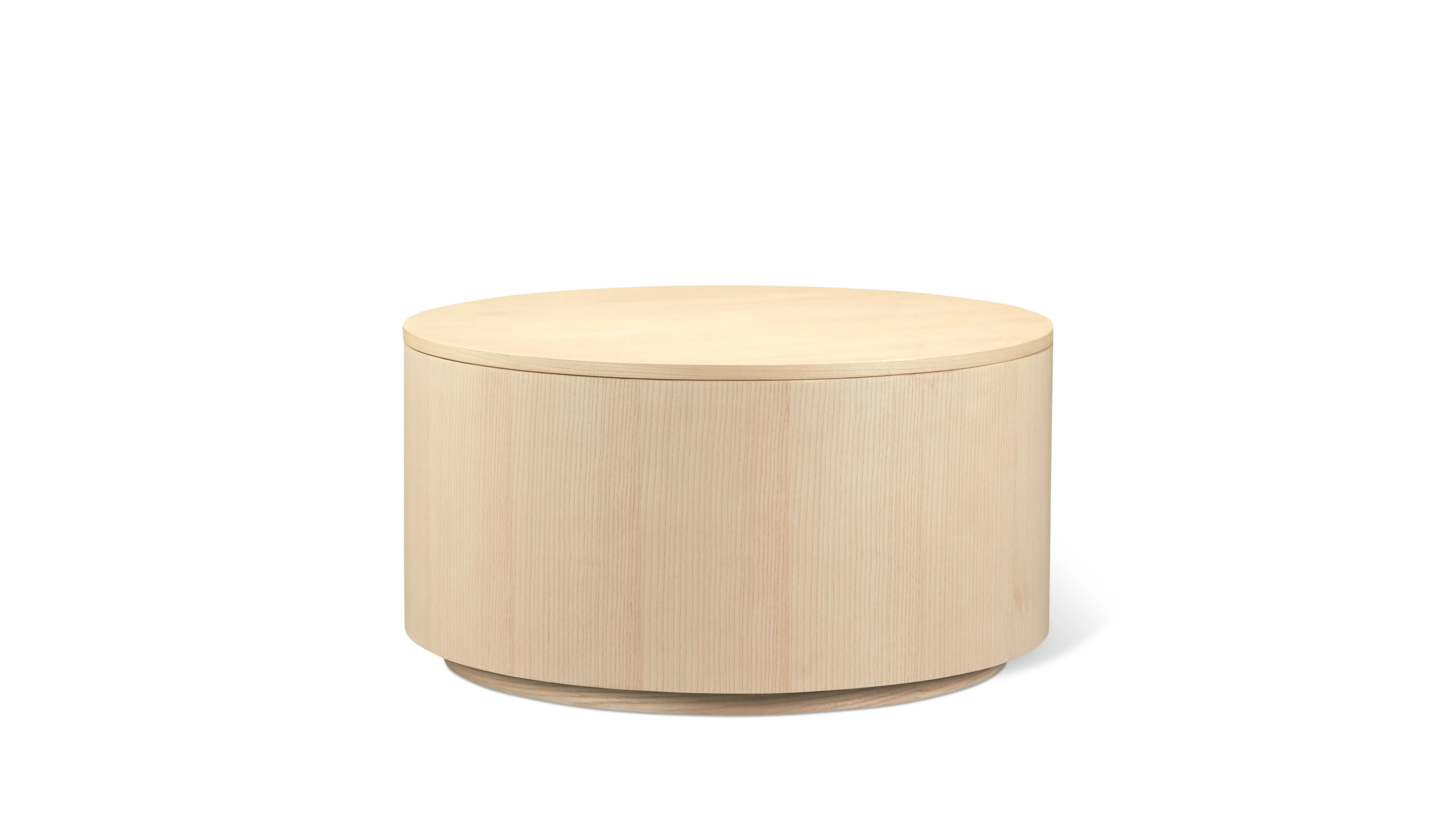 Orbit Storage Coffee Table, White Ash - Image 4