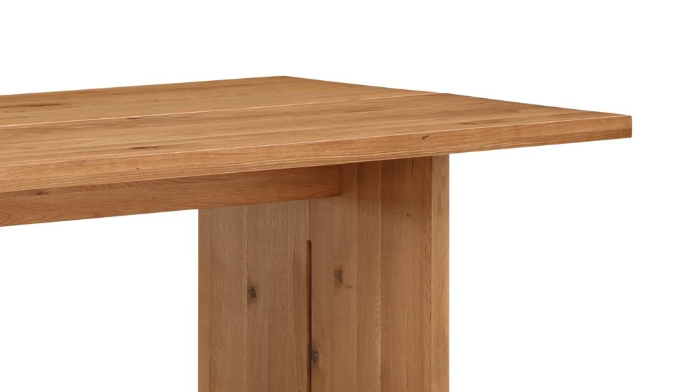 Plane Dining Table, Seats 8-10 People, Oak - Image 7