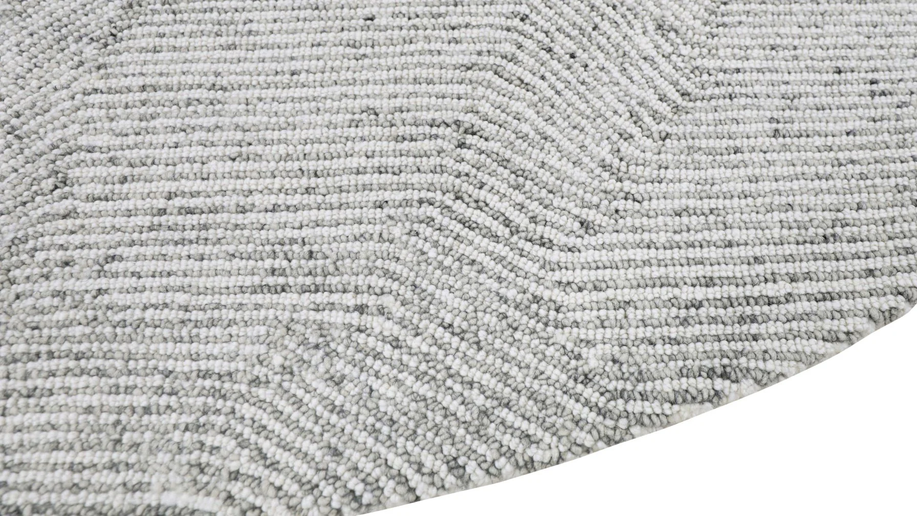 Rocky Road Rug Round, 7x7, Frost - Image 4