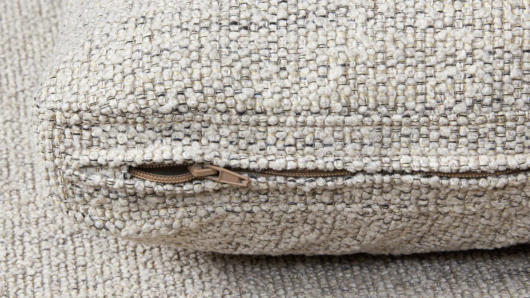 Slipcover - Movie Night™ Ottoman, Standard, Oatmeal - Image 2