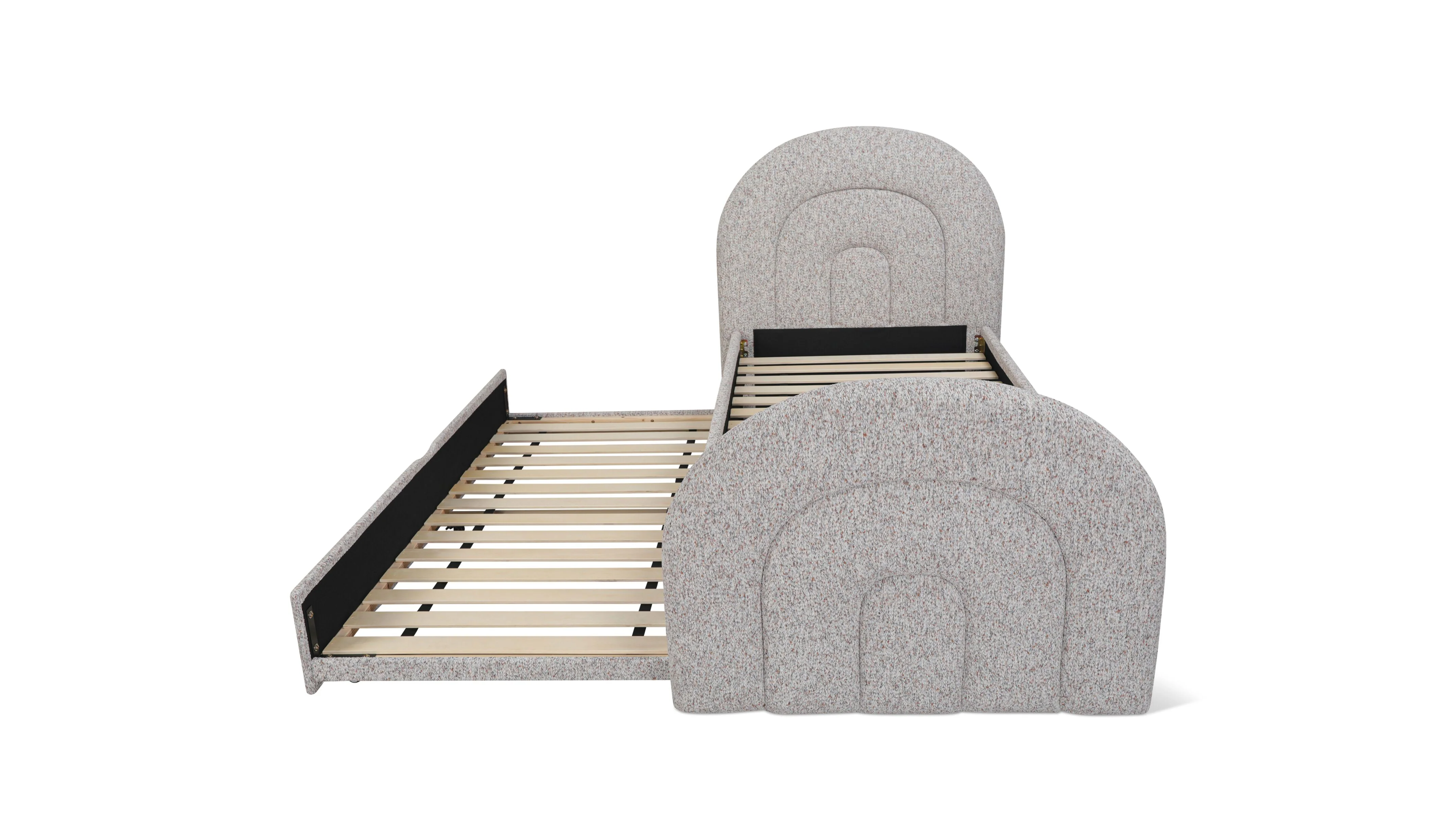 Sunrise Trundle Bed, Twin, Cobble - Image 7